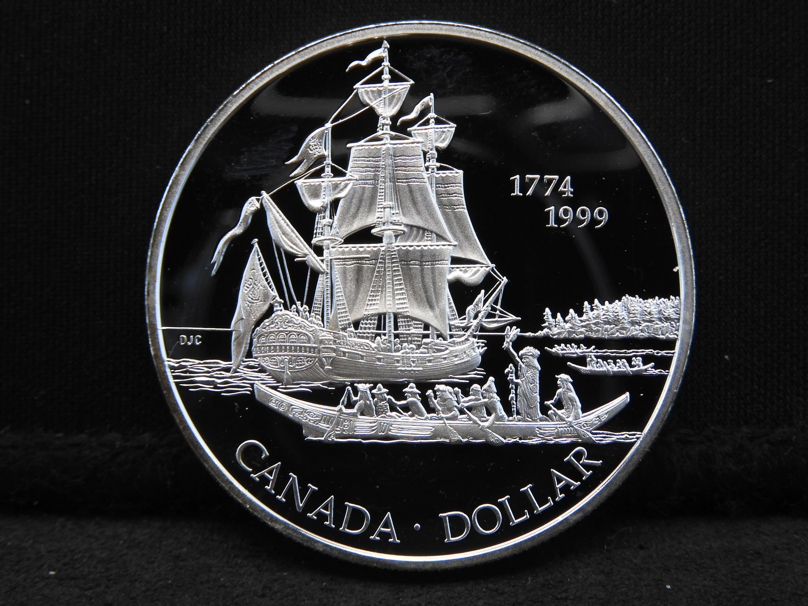 1774 â€“ 1999 Canadian Voyage of Juan Perez Silver (1 of 2)