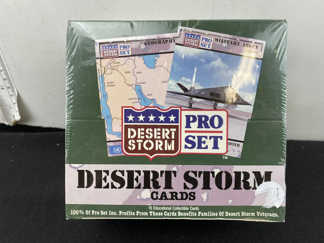 Pro Set Desert Storm Trading Cards Unopened Factory (1 of 3)