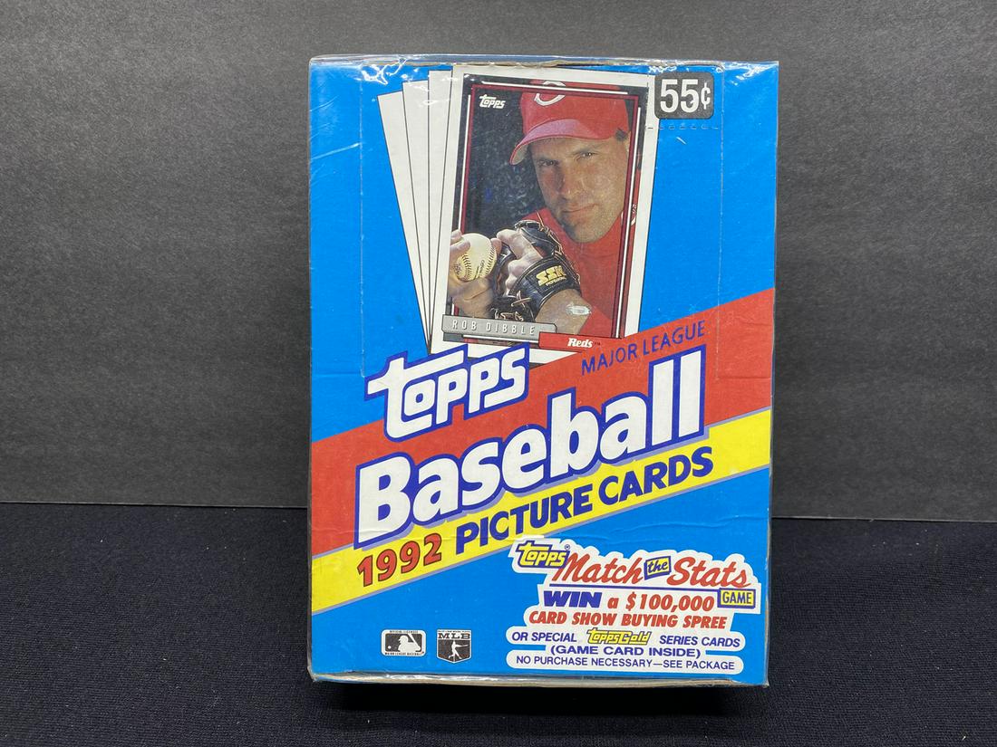 1992 Topps Baseball Unopened Factory Sealed Box (1 of 3)