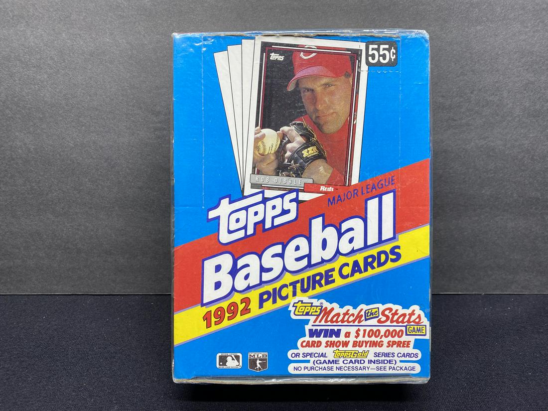 1992 Topps Baseball Unopened Factory Sealed Box (1 of 3)