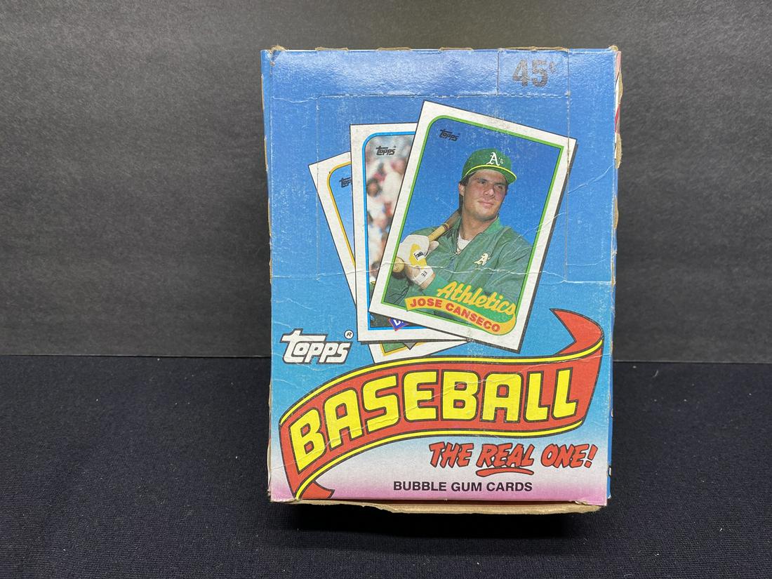 1989 Topps Baseball Unopened Box (1 of 2)