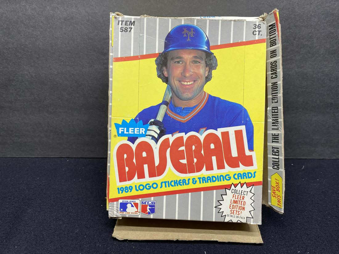 1989 Fleer Baseball Unopened Box (1 of 2)
