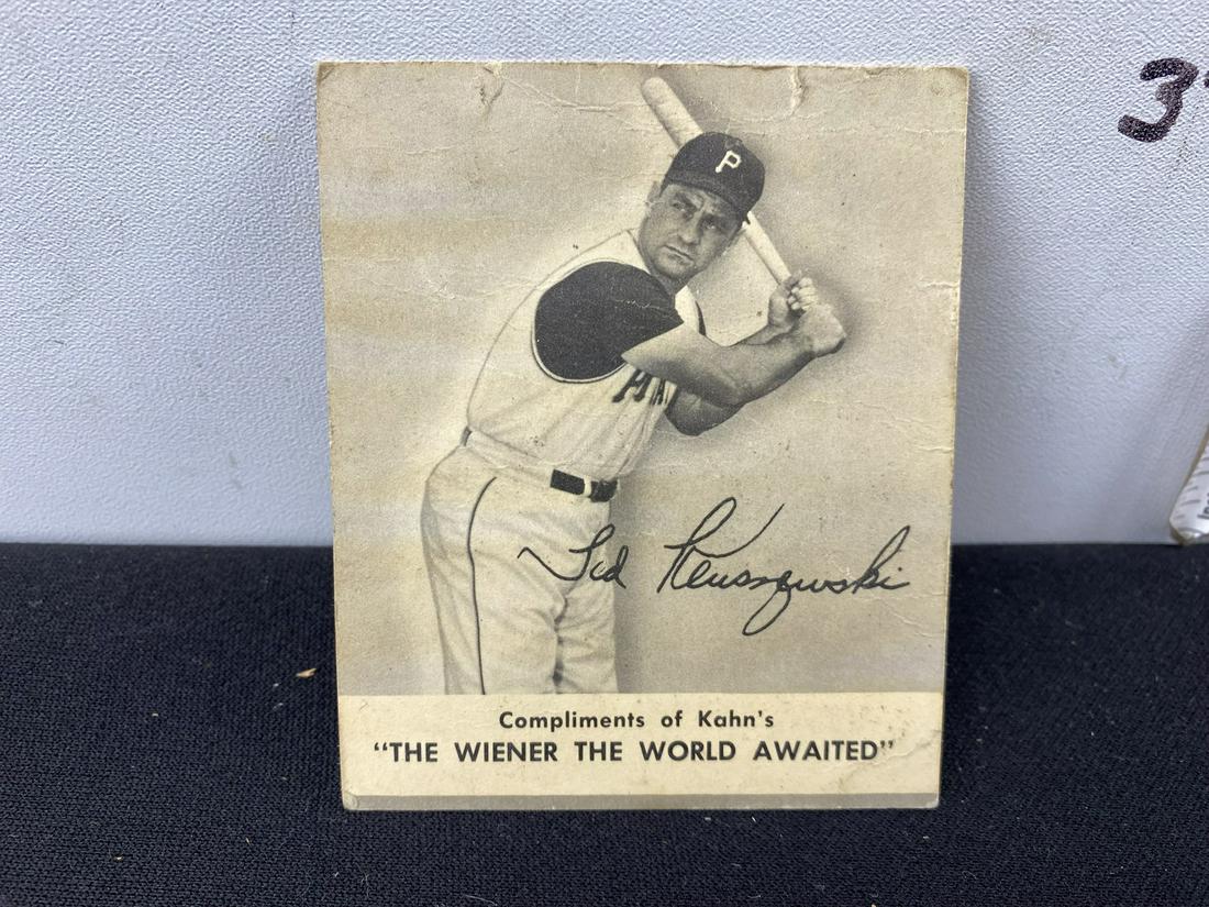1959 Kahn's Ted Kluszewki: 1959 Kahn's Ted Kluszewki