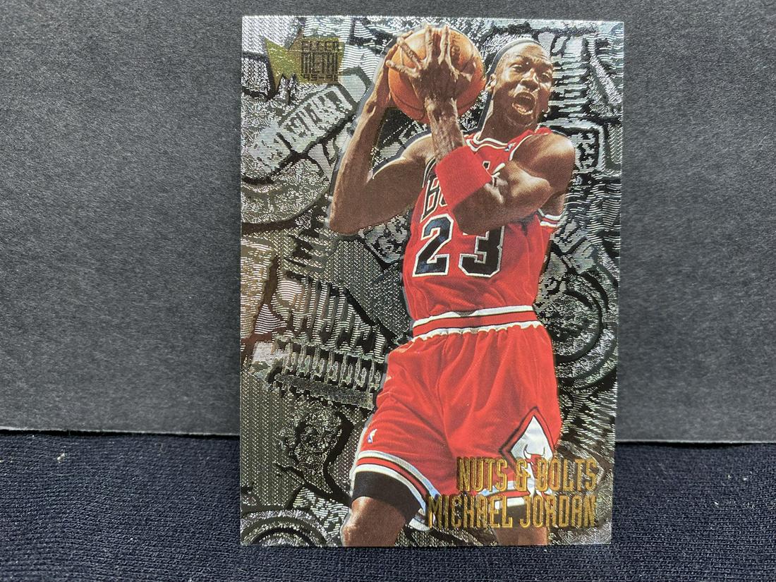 1995-96 Fleer Metal Michael Jordan Nuts & Bolts #212 (1 of 2)