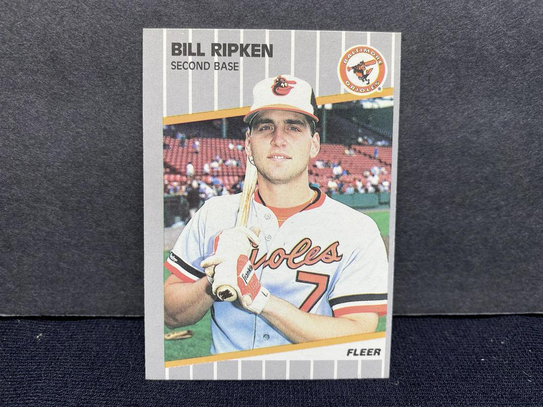 1989 Fleer Bill Ripken Black Scribble Version "FF" (1 of 2)