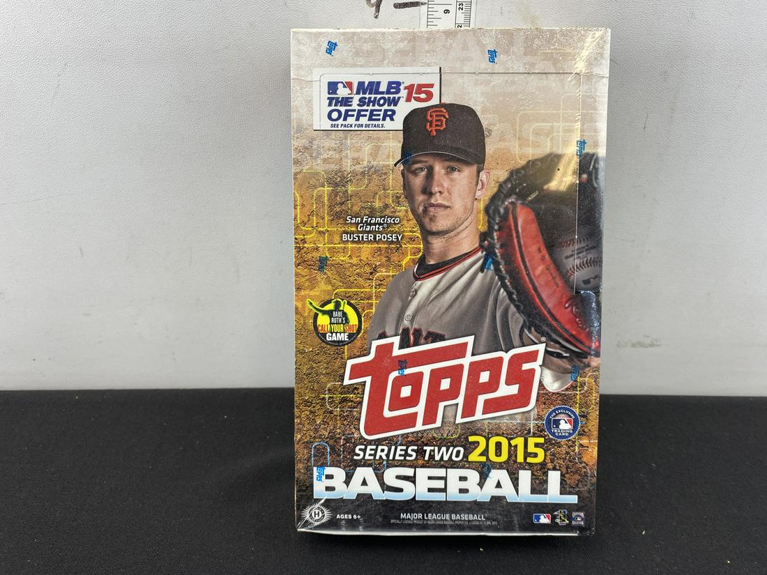 2015 Topps Series 2 Baseball Factory Sealed Hobby Box (1 of 3)