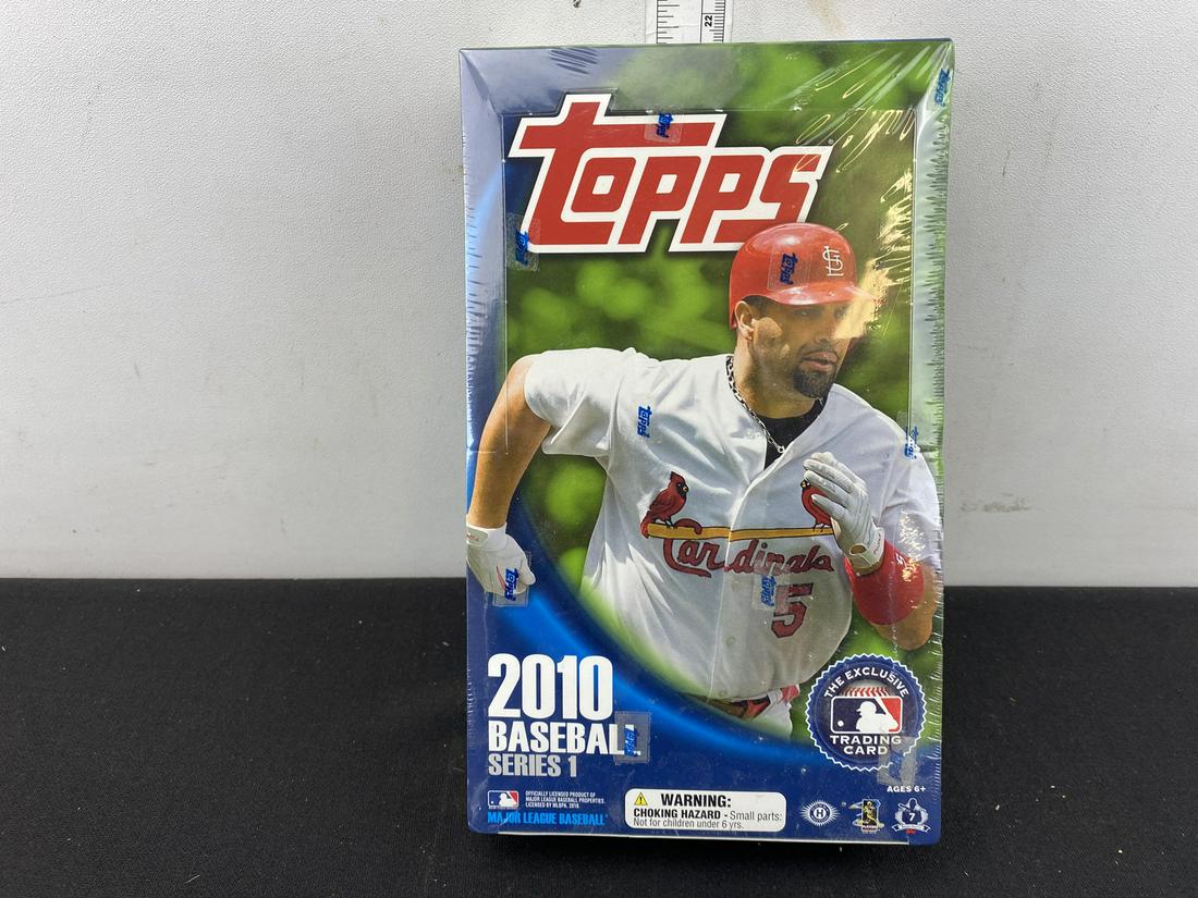 2010 Topps Series 1 Baseball Factory Sealed Hobby Box (1 of 3)