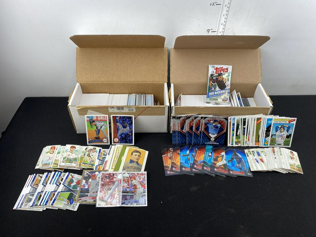 2011 Topps Series 1 & Series 2 Sets W/ Many Inserts & (1 of 3)