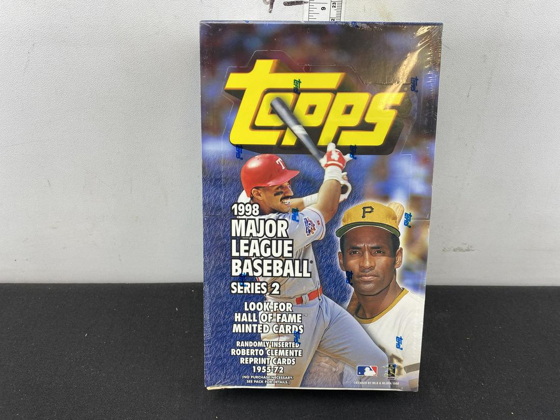1998 Topps Series 2 Baseball Factory Sealed Hobby Box (1 of 3)