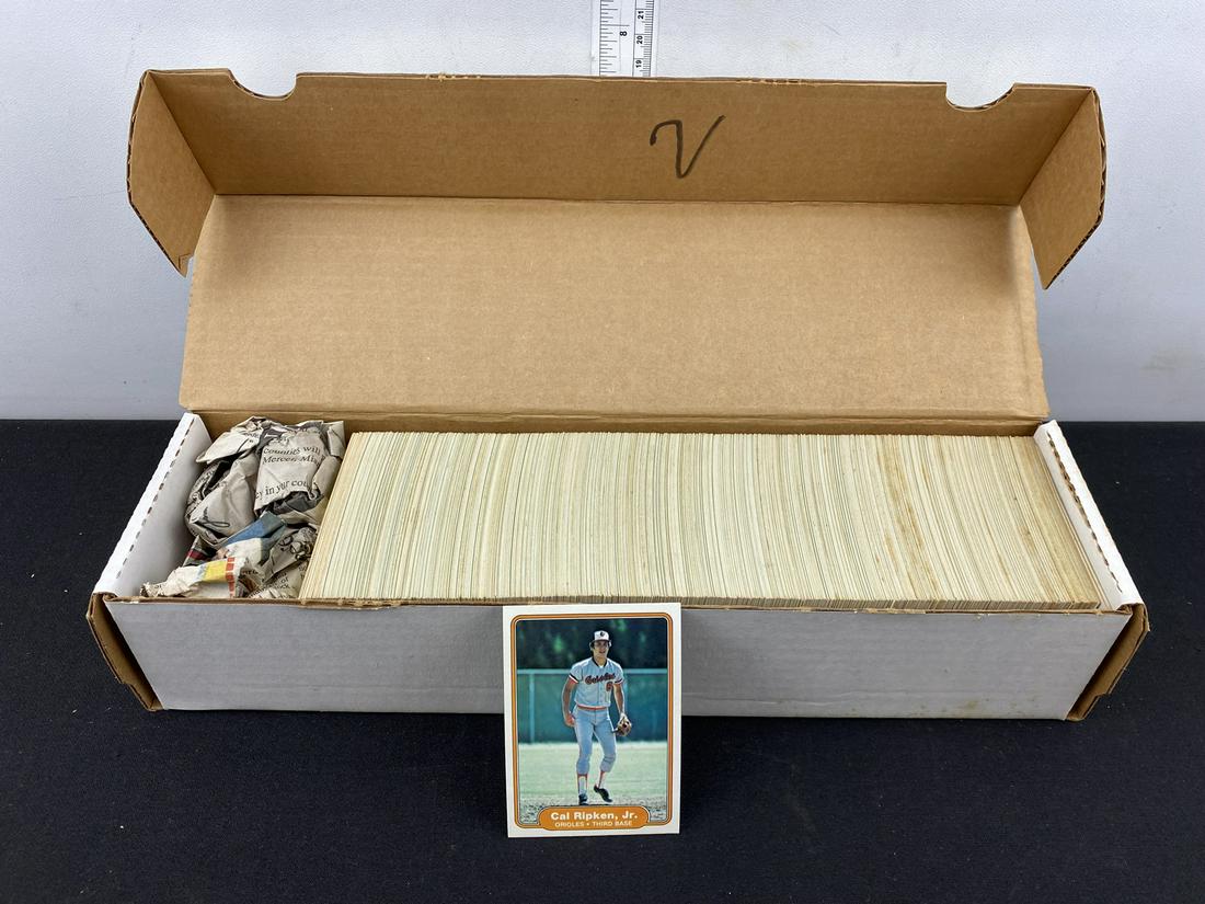 1982 Fleer Baseball Complete Set - Cal Ripken Jr. RC (1 of 3)