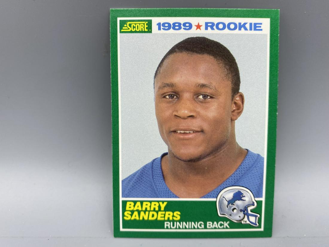 1989 Score Barry Sanders RC #257 (1 of 2)