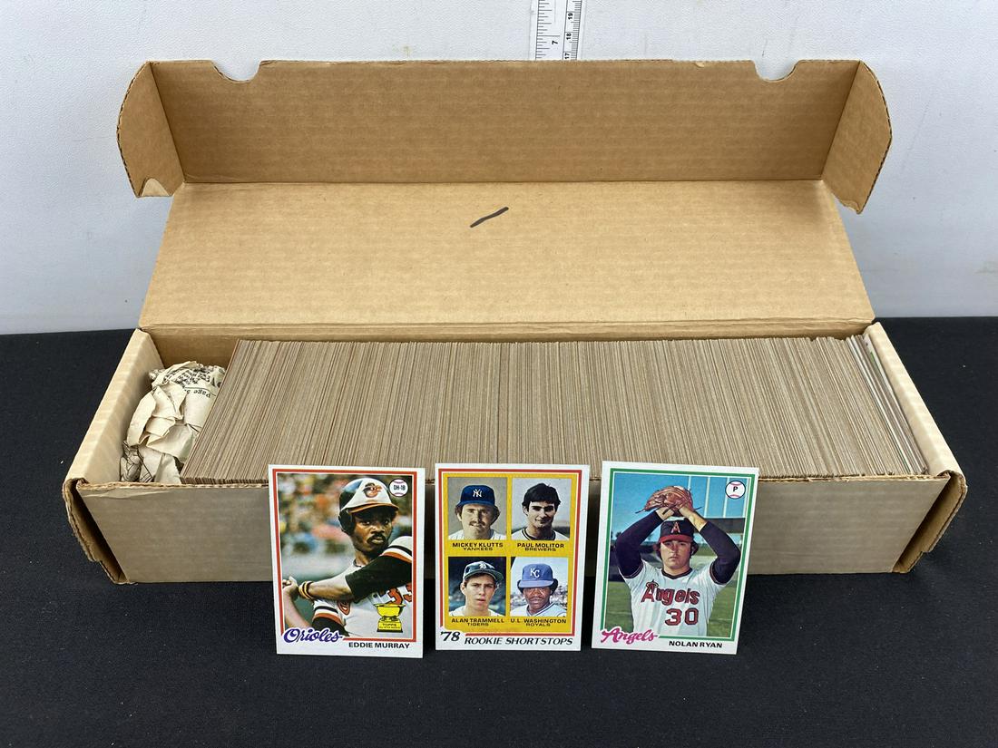 1978 Topps Baseball Complete Set - Eddie Murray, Paul (1 of 3)