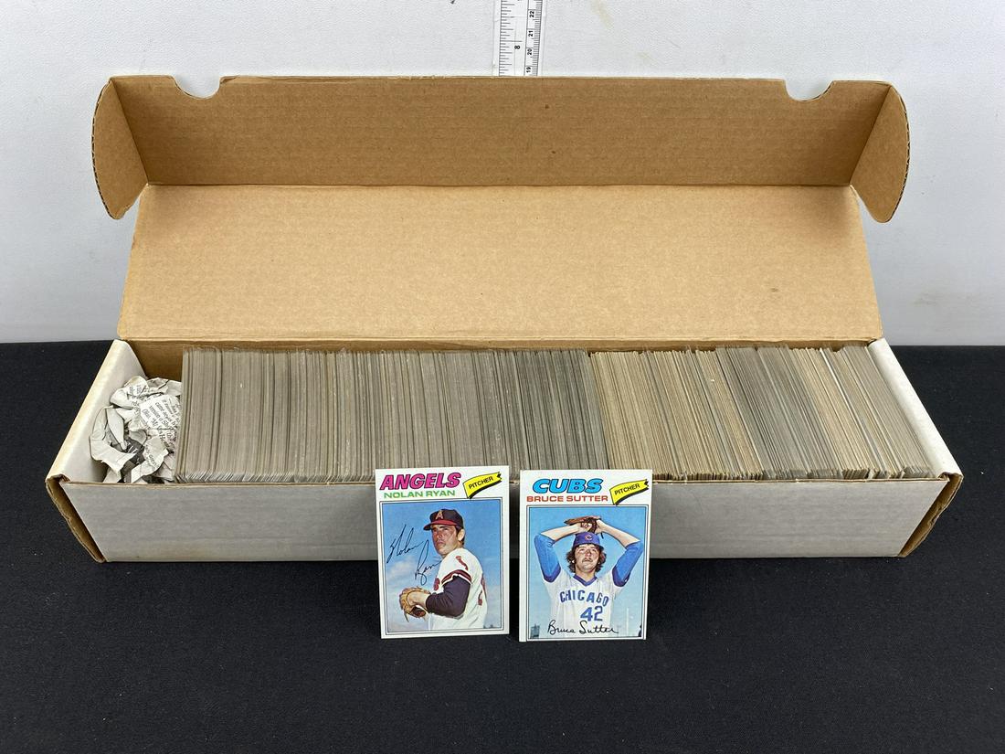 1977 Topps Baseball Complete Set - Bruce Sutter RC (1 of 7)