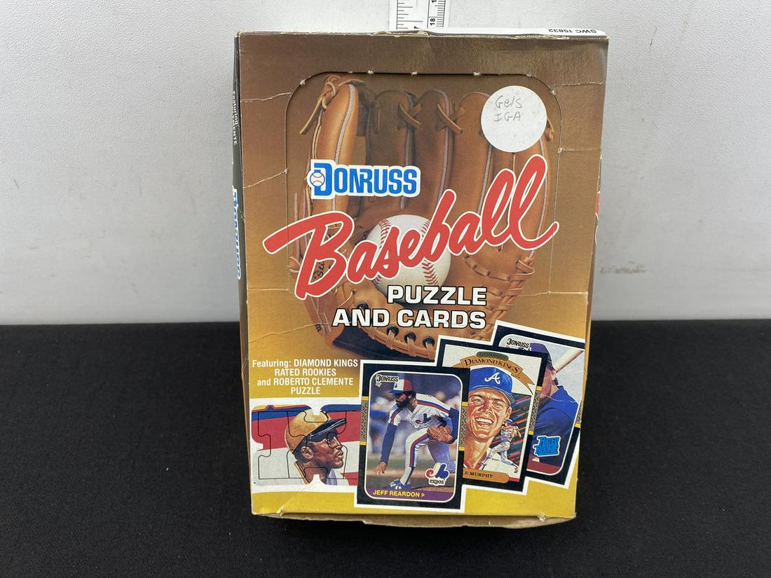 1987 Donruss Baseball Unopened Box (1 of 2)