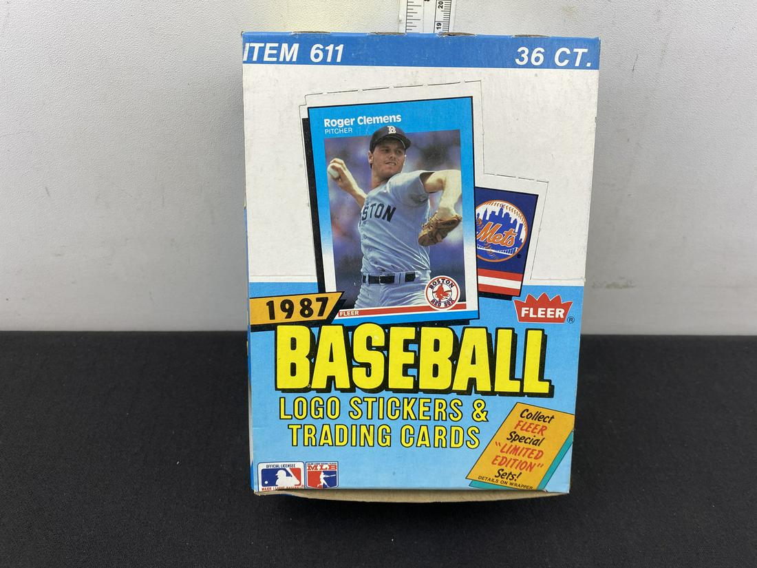 1987 Fleer Baseball Unopened Box (1 of 2)