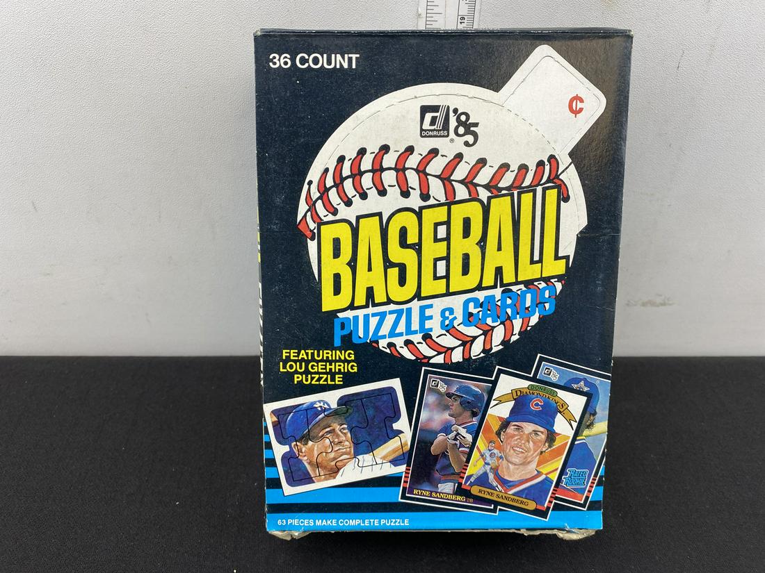 1985 Donruss Baseball Unopened Box (1 of 2)