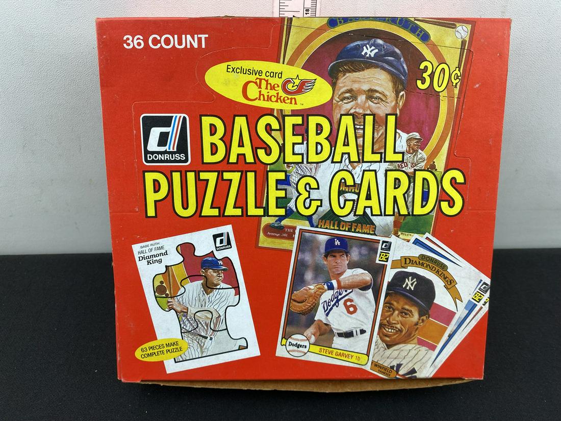 1982 Donruss Baseball Unopened Box (1 of 2)