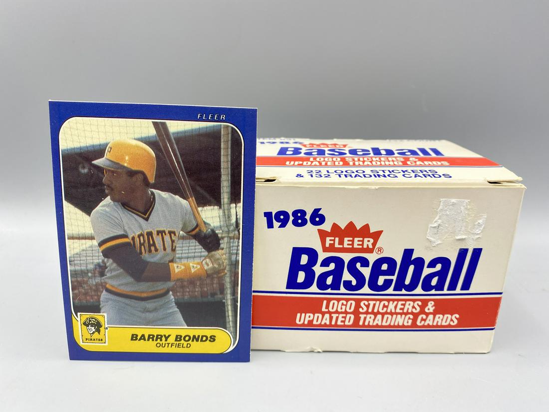 1986 Fleer Update Baseball Complete Set - Barry Bonds (1 of 3)