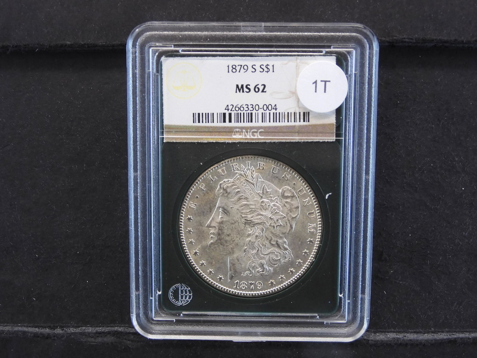 1879-s Morgan Dollar NGC MS 62 (1 of 4)