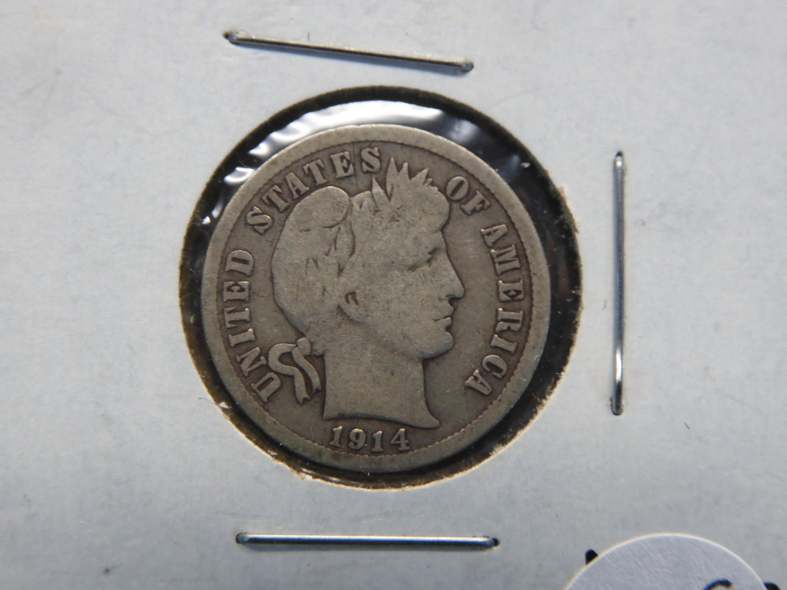 1914-D Barber 10c. (1 of 3)