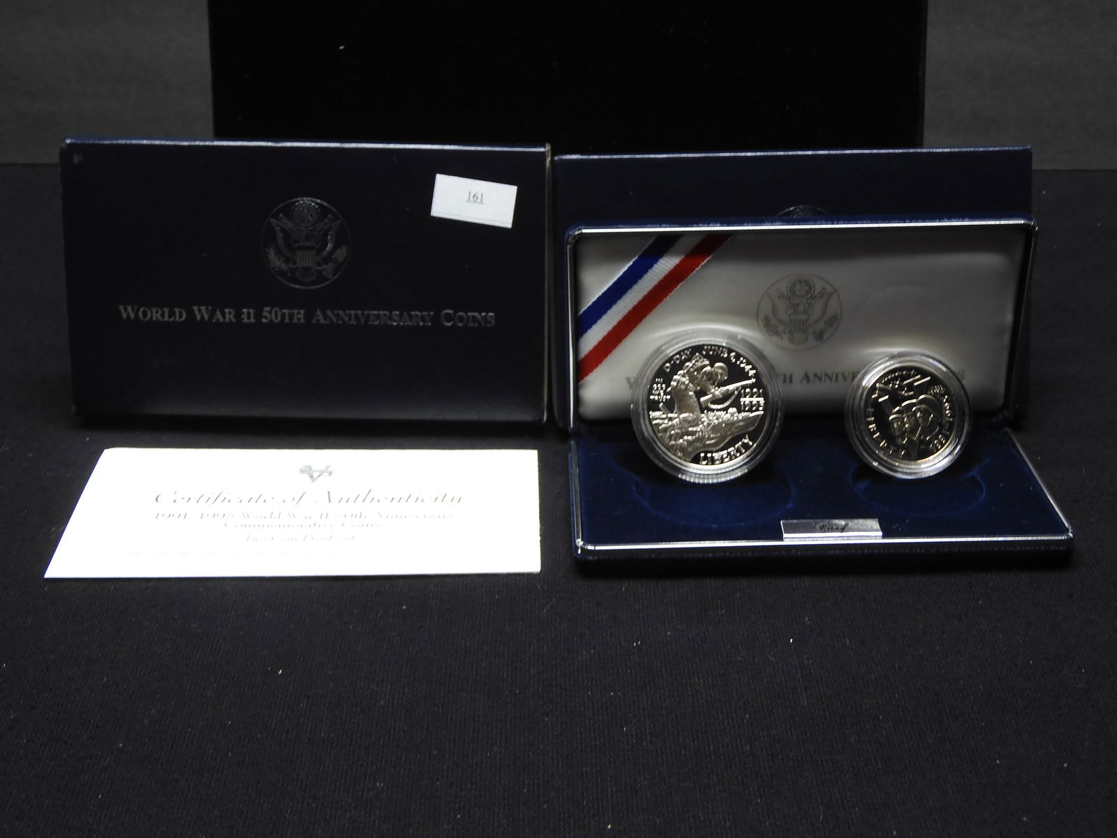 1991-1995 U.S. World War II 50th Anniv. Commem. 2 Coin (1 of 4)