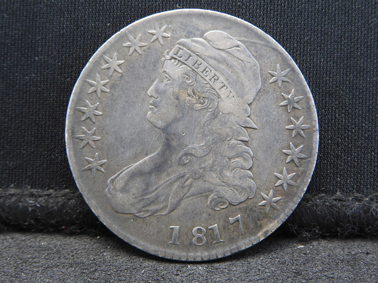 1817 Capped Bust Half-Dollar - VF/XF  *RARE COIN* (1 of 3)