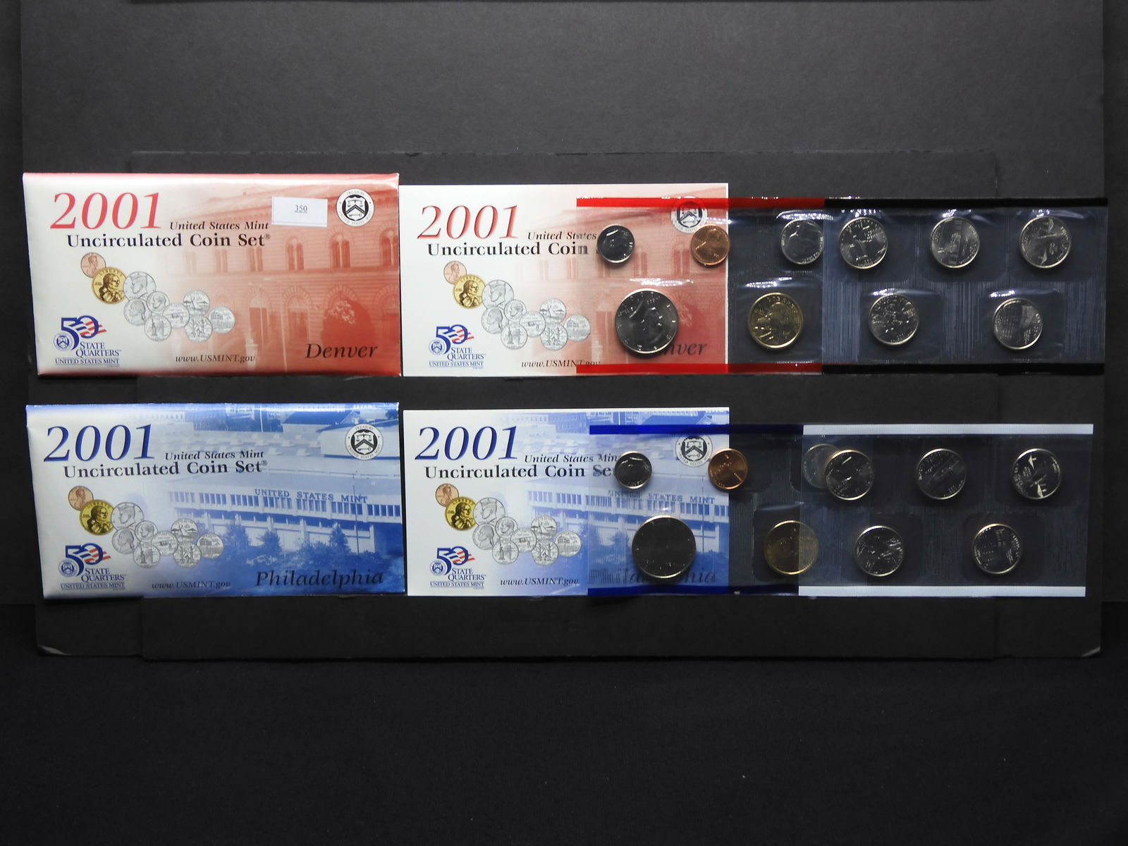 2001 U.S. Uncirculated P & D Mint Set OGP (1 of 11)