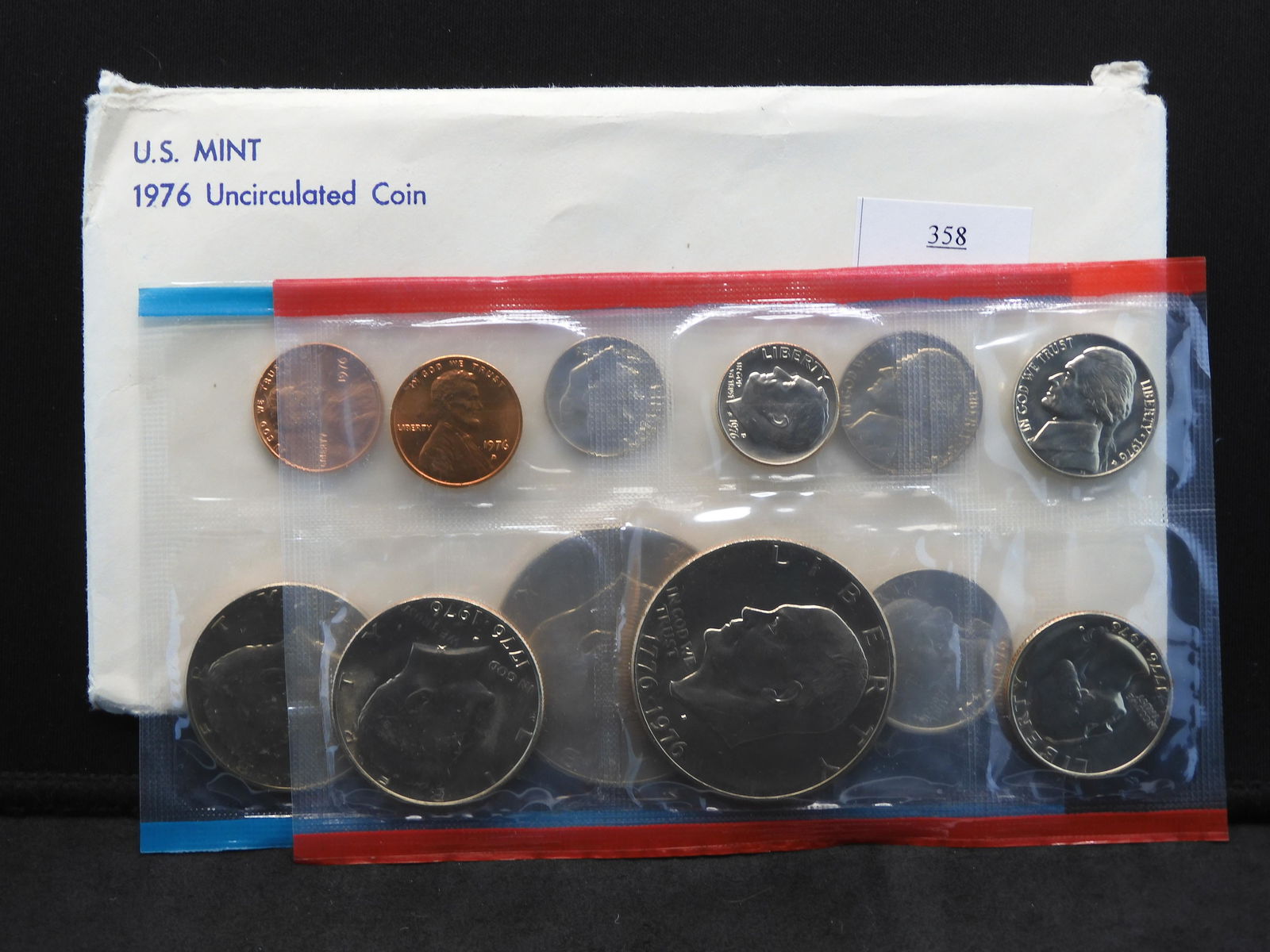 1976 U.S. Uncirculated P & D Mint Set OGP (1 of 5)