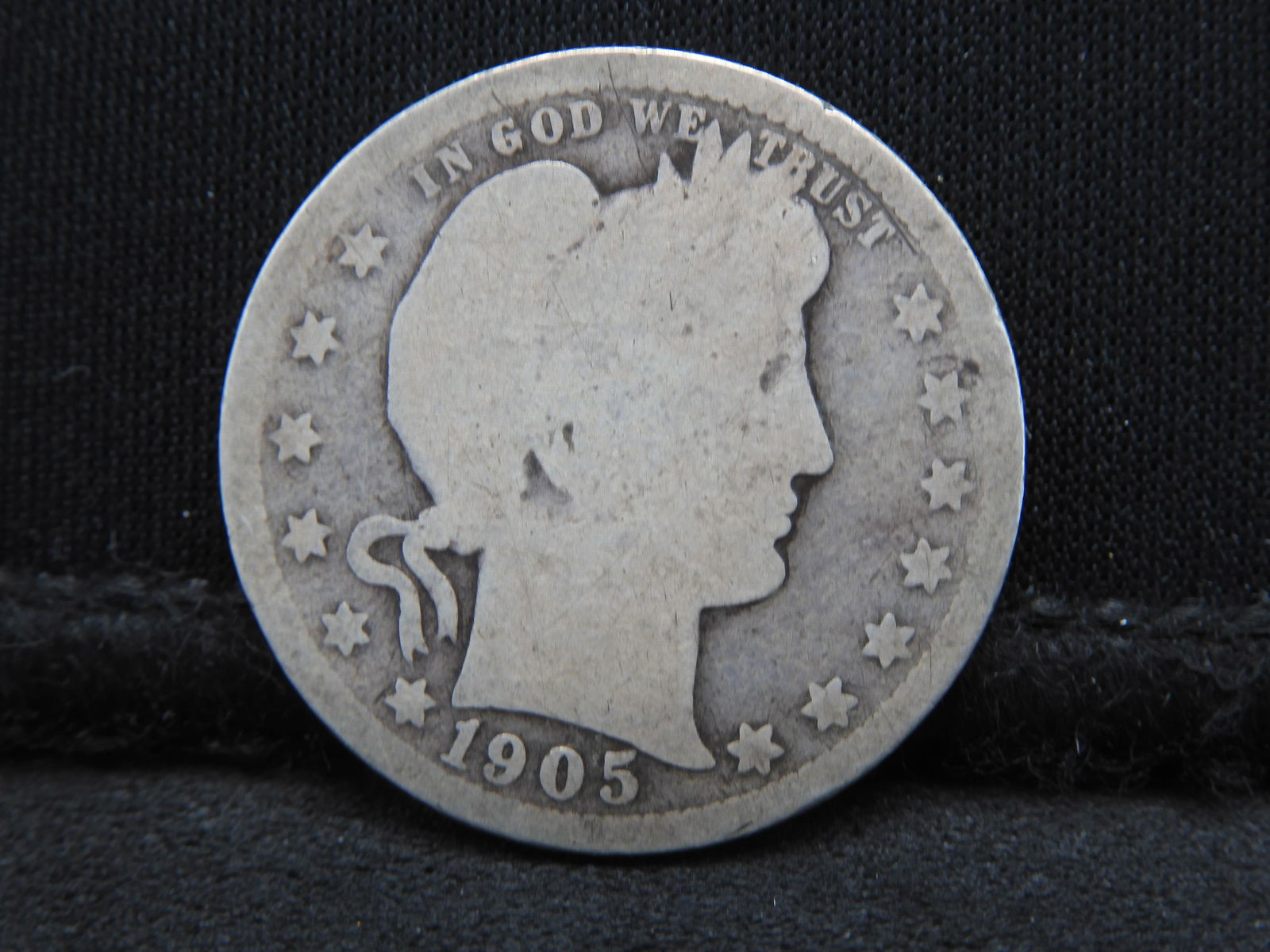 1905-O Barber Silver Quarter - Semi-Key Date!! (1 of 2)