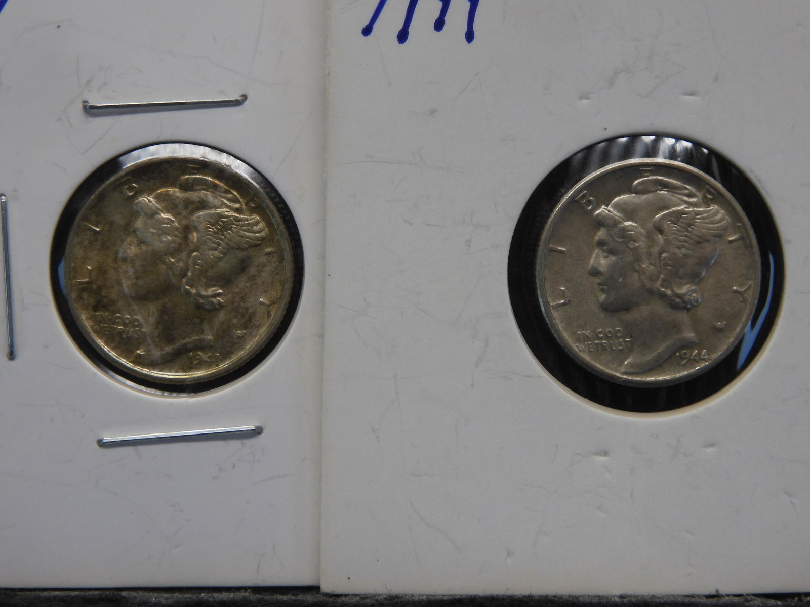 1941 & 44 Mercury Dimes (1 of 3)