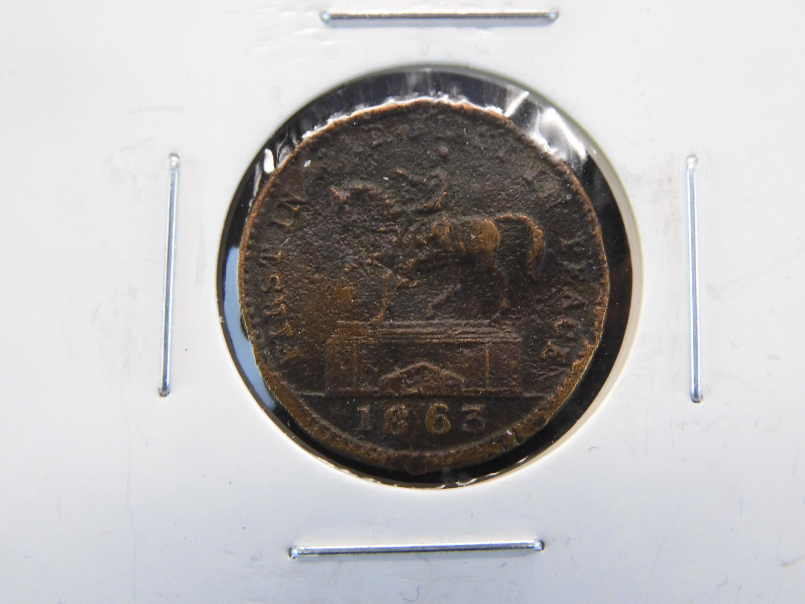 Civil War Token: Union For Ever (F-173/272) (1 of 3)