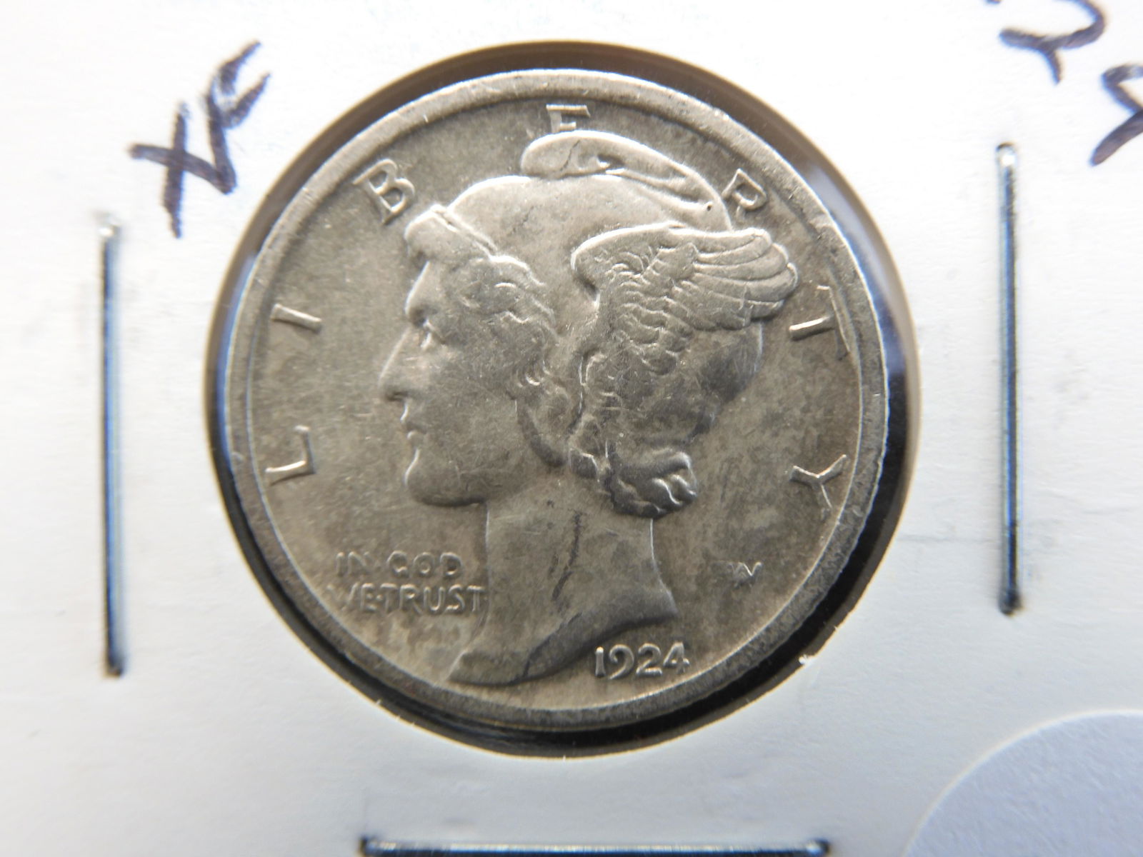 1924 Mercury Dime - Better Date - Great Detail! (1 of 3)