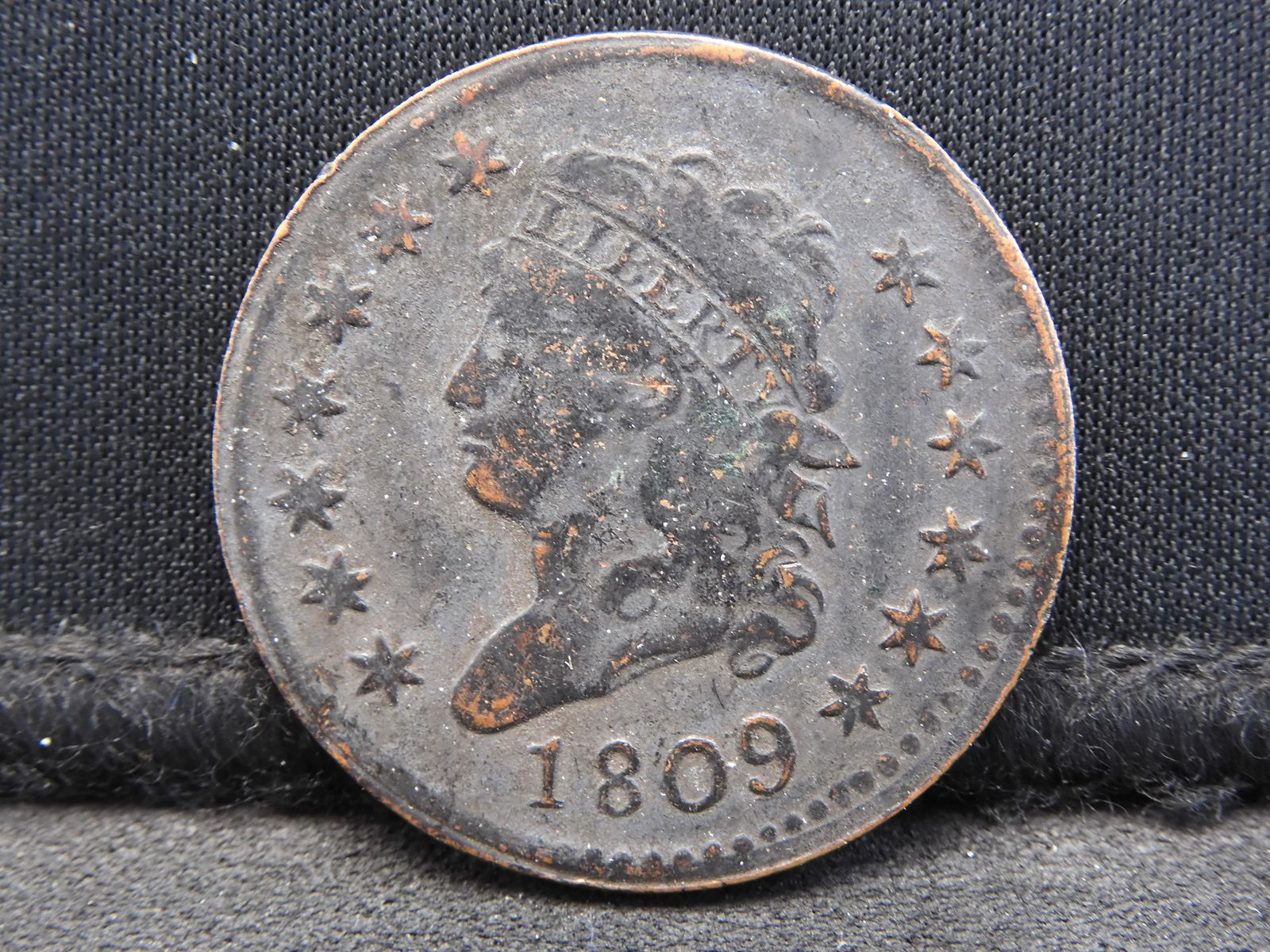 1809 US Classic Head Large Cent KEY Date (1 of 2)