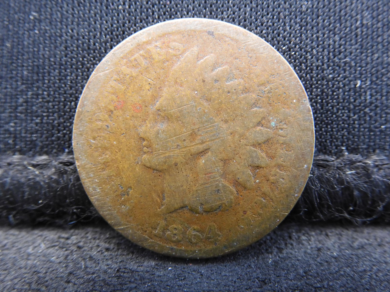 1864-L Indian Head Cent - Seldom Seen! (1 of 2)