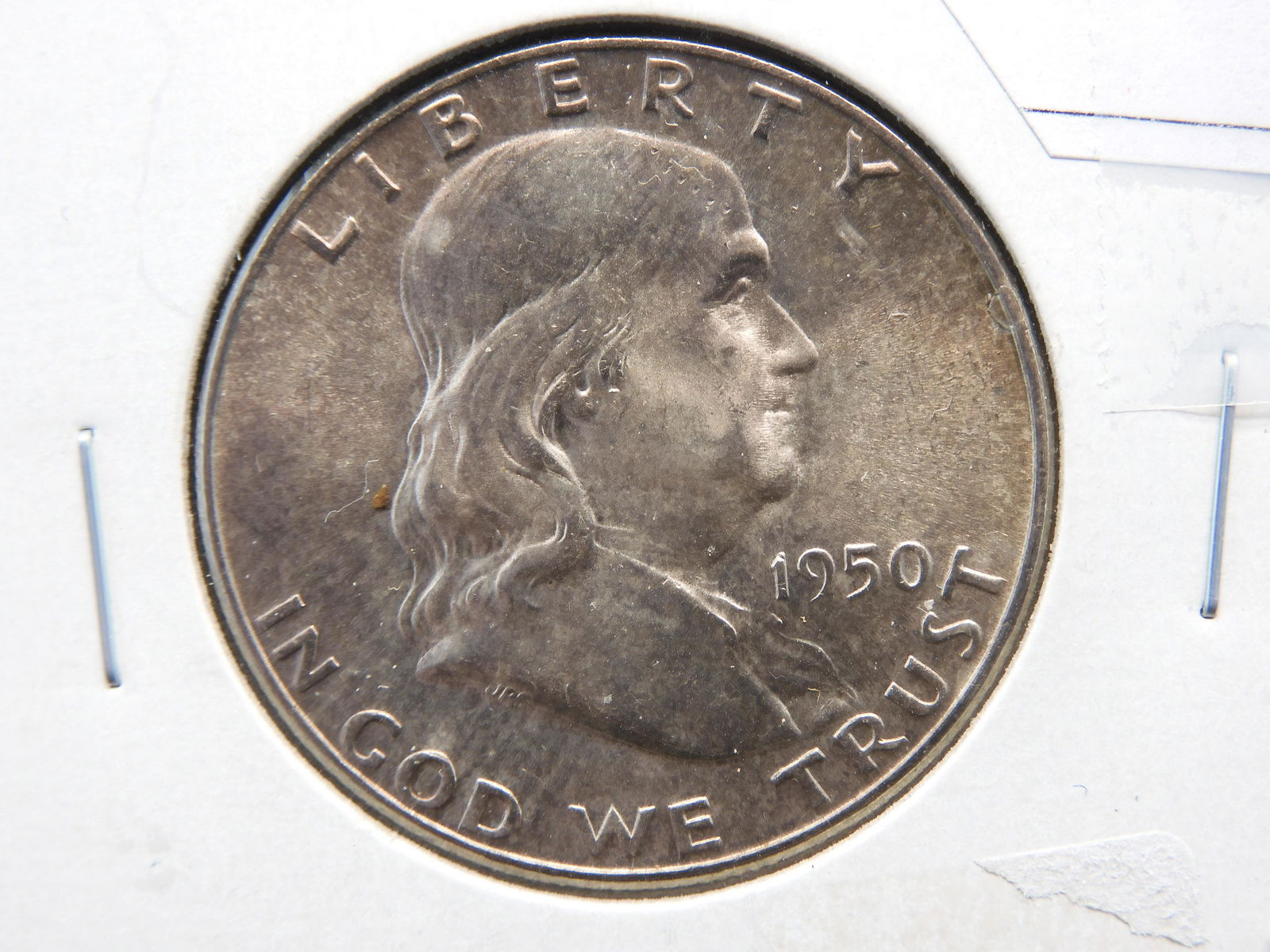 1950 Franklin Silver Half Dollar - Choice BU (1 of 3)