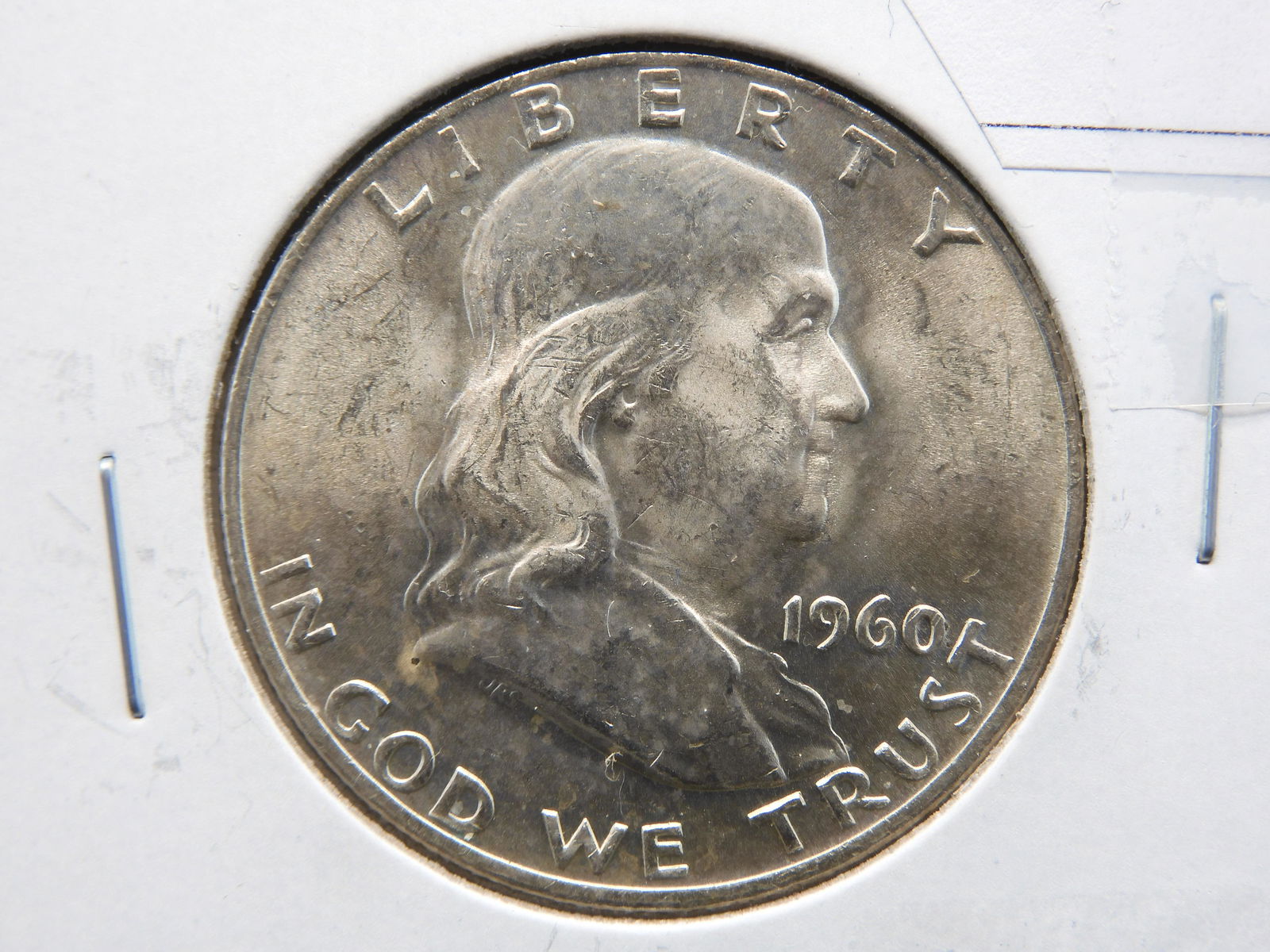 1960-D Franklin Silver Half Dollar - GEM BU (1 of 3)