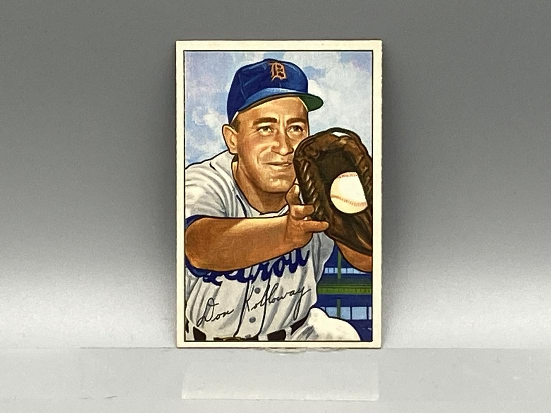 1952 Bowman Don Kolloway #91: 1952 Bowman Don Kolloway #91