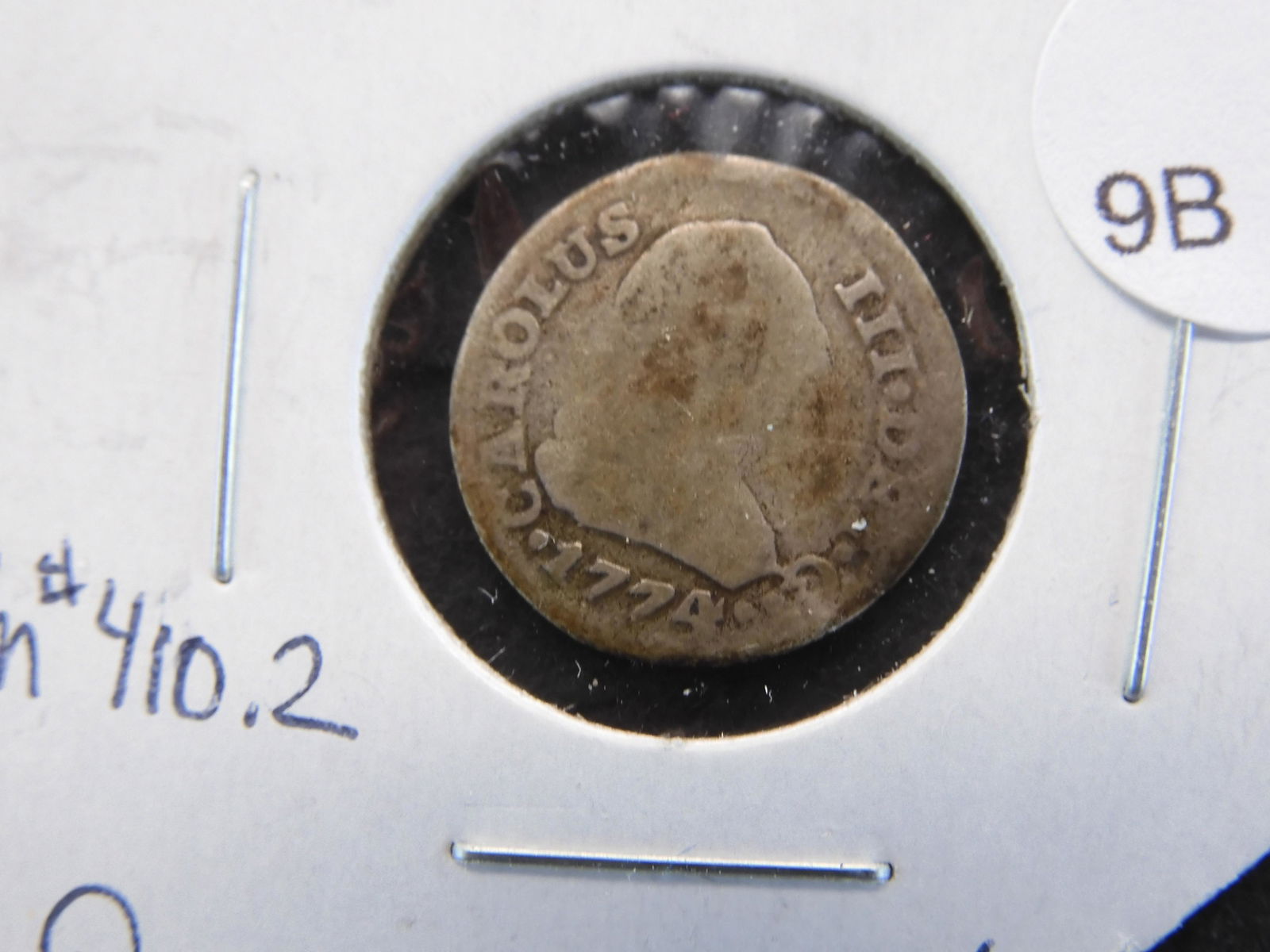 1774-S Spain 1/2 Real. (1 of 3)