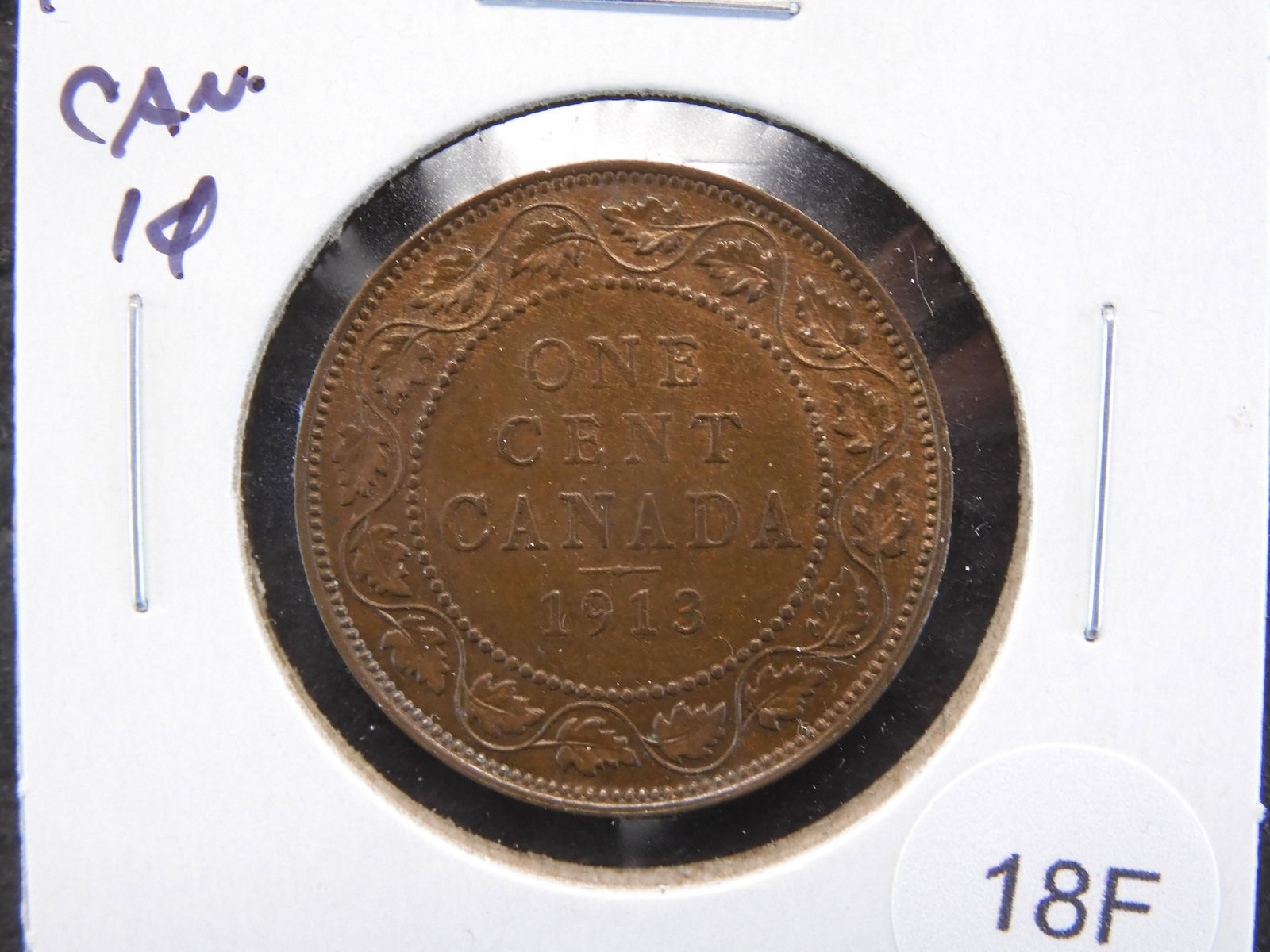 1913 Canada 1c.  UNC. (1 of 3)