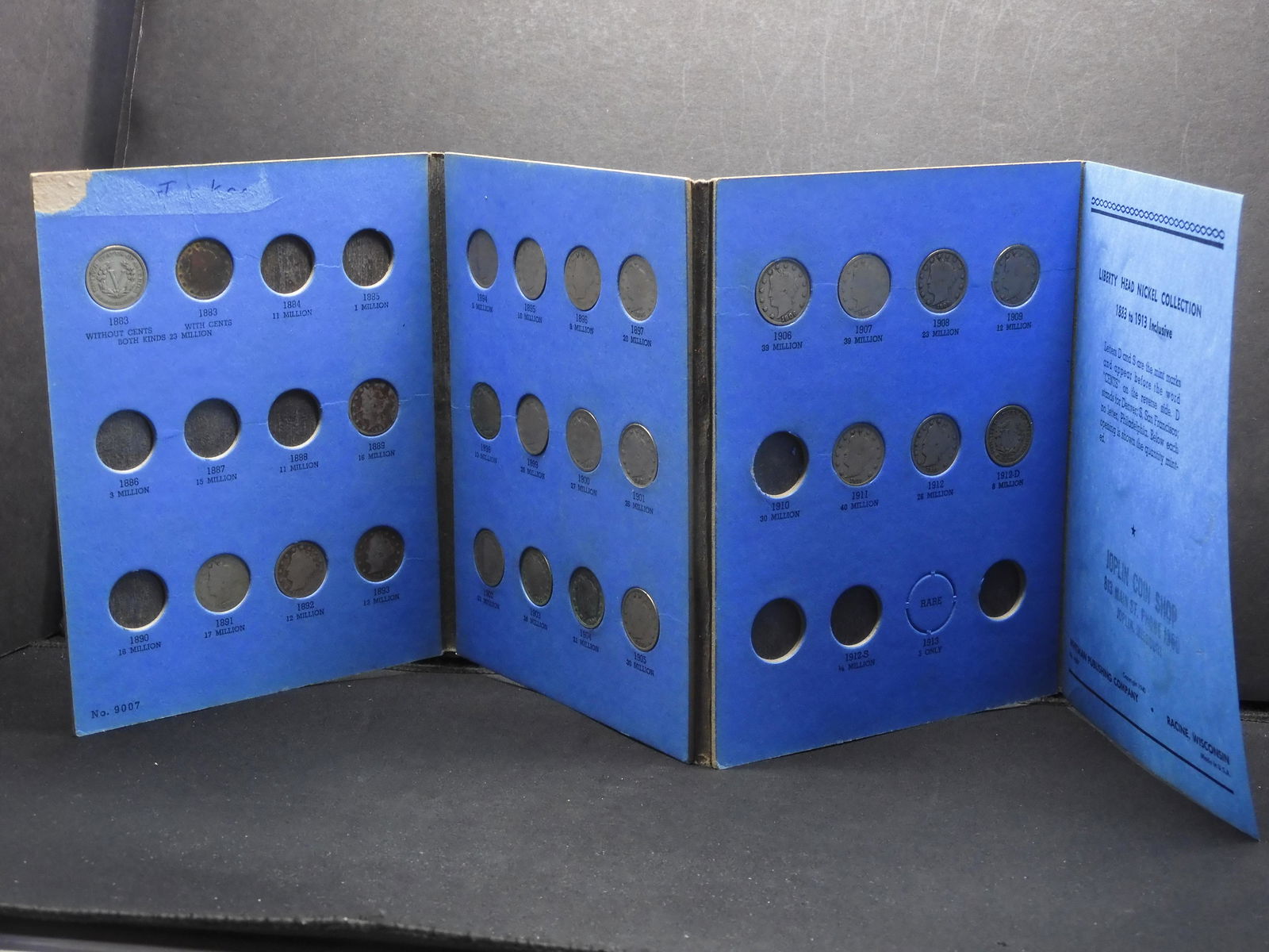 1883-1913 Liberty "V" Nickel Partial Set.  25 Coins (1 of 14)