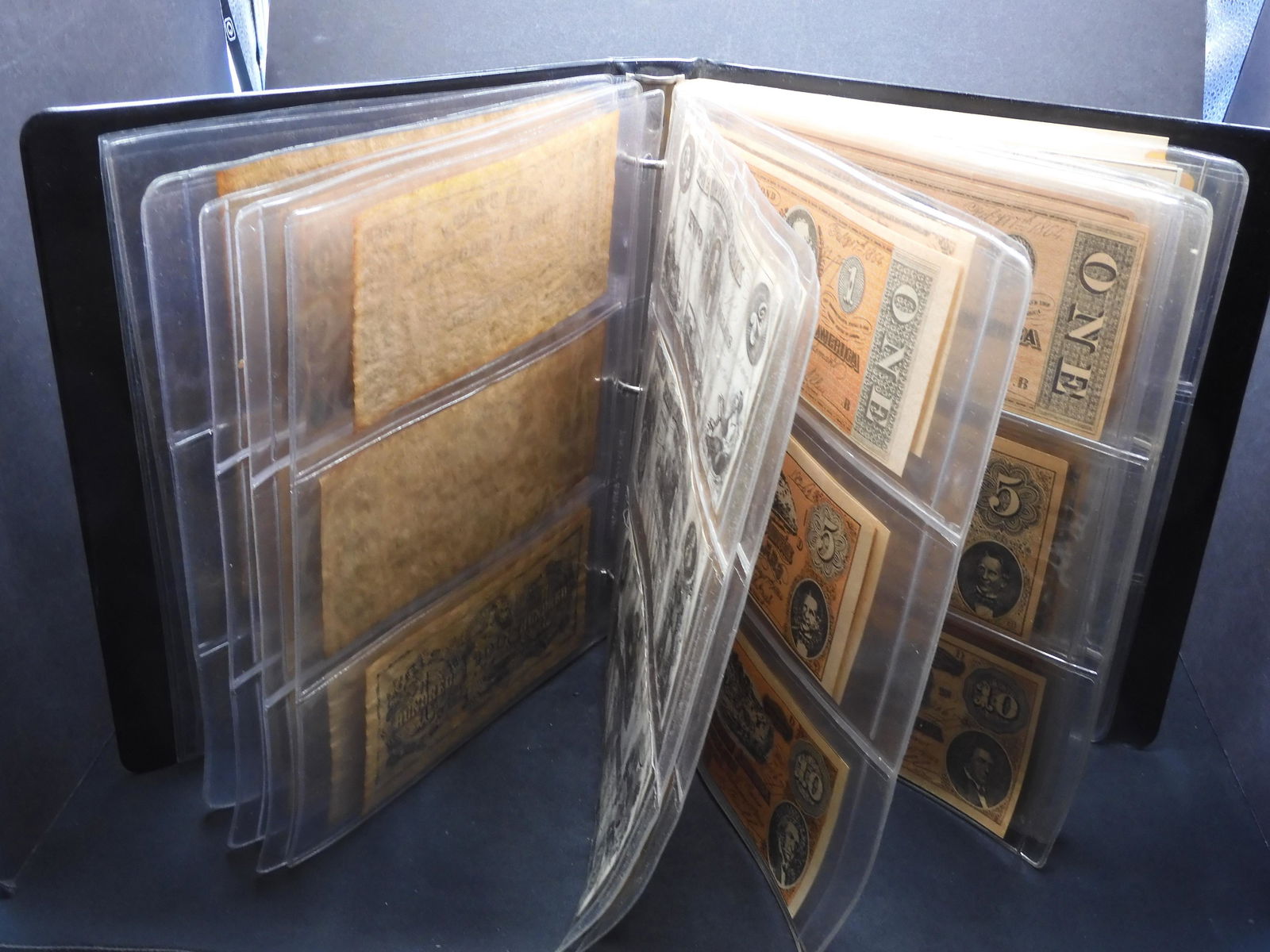 Binder Of 50+ Replica Confederate Notes. (1 of 13)