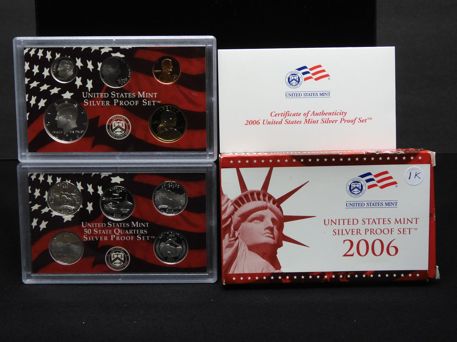 2006-S SILVER 10-Coin Proof Set With Original Gov't (1 of 7)
