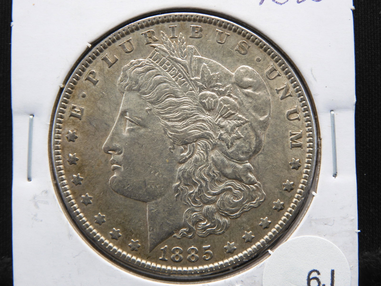 1885 Nicely Toned Morgan Silver Dollar BU/UNC (1 of 3)