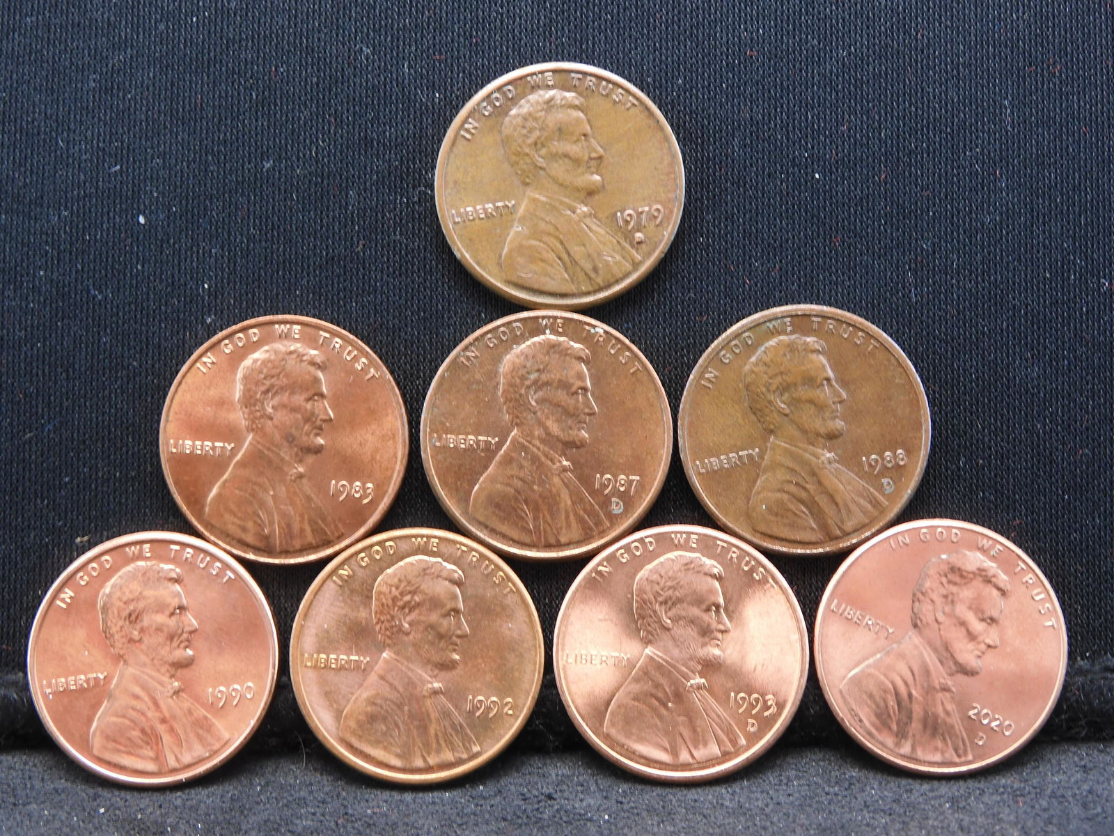 (8 ERROR CENTS) MISC. DATES (1 of 2)