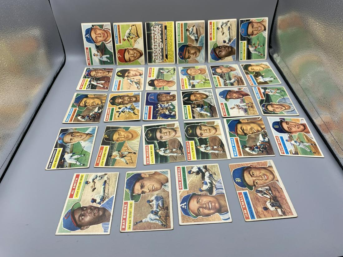 1956 Topps Assorted Cards - Lot of 28 - Varying (1 of 6)