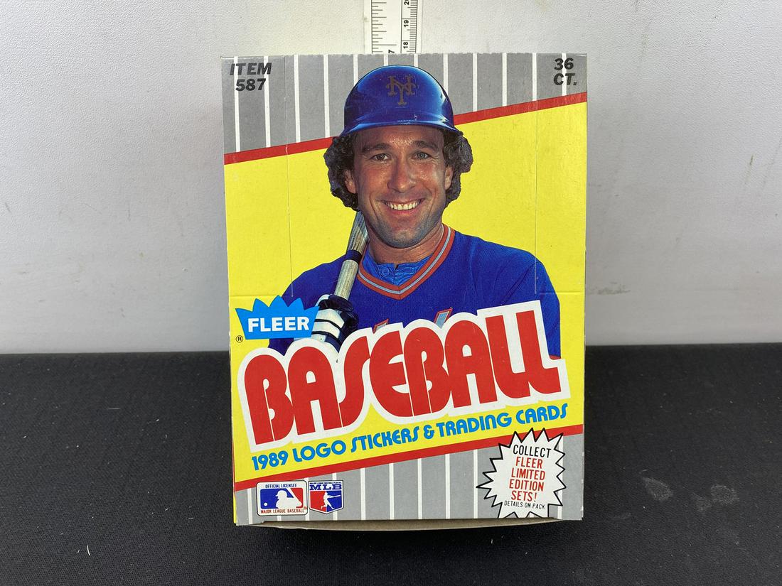 1989 Fleer Baseball Box - 36 Packs - Possible Ken (1 of 2)
