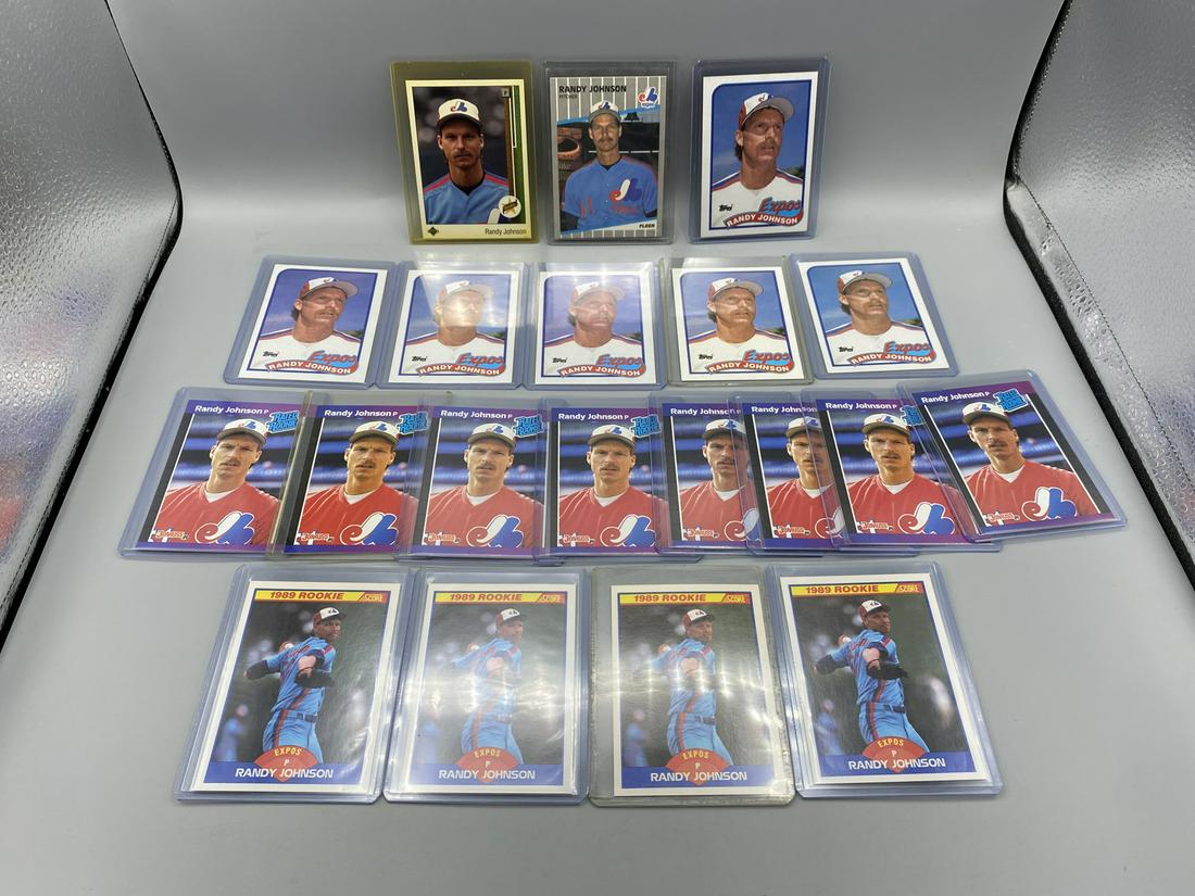 1989 Randy Johnson Rookie Card Lot (1 of 2)