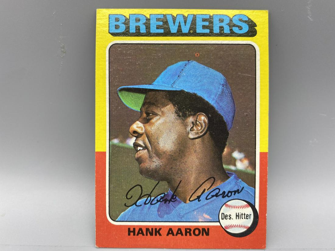 1975 Topps Hank Aaron #660 (1 of 2)