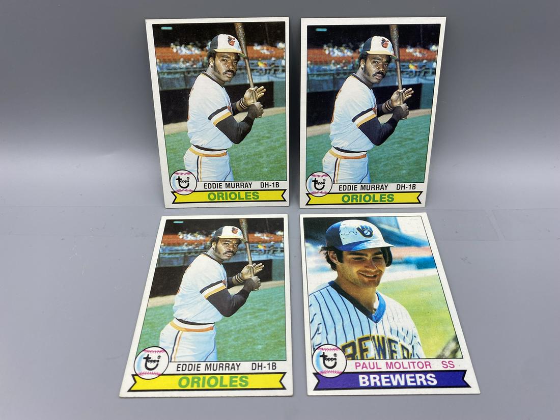 1979 Topps Eddie Murray #640 & Paul Molitor #24 2nd (1 of 2)