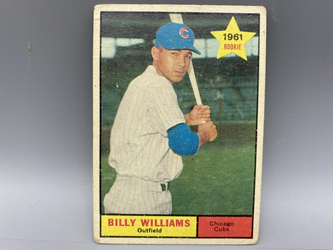 1961 Topps Billy Williams RC #141 (1 of 2)